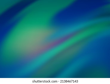 Light BLUE vector abstract blurred template. Colorful illustration in abstract style with gradient. The blurred design can be used for your web site.