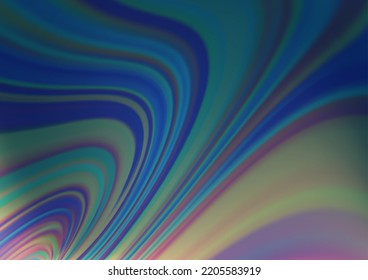 Light BLUE vector abstract blurred background. Colorful abstract illustration with gradient. The template can be used for your brand book.