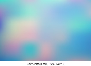 Light BLUE vector abstract blurred pattern. Glitter abstract illustration with an elegant design. Elegant cover for a brand book.
