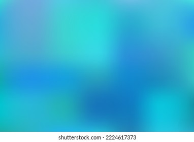 Light BLUE vector abstract blurred template. An elegant bright illustration with gradient. Brand new style for your business design.
