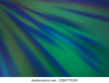 Patrón borroso abstracto del vector BLUE claro. Ilustración creativa en estilo de semitono con gradiente. Nuevo estilo para su diseño de negocio.
