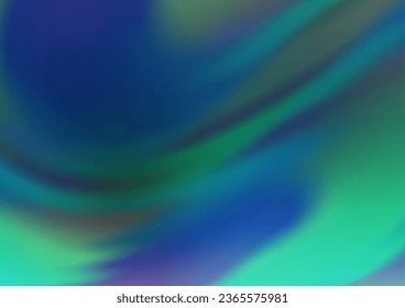 Light BLUE vector abstract blurred pattern. A completely new color illustration in a bokeh style. Brand new style for your business design.