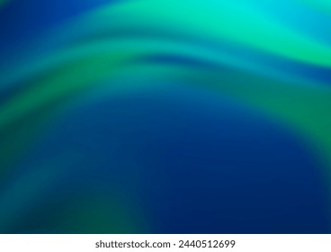 Vector azul claro abstracto plantilla borrosa. Colorida ilustración abstracta con degradado. Nuevo estilo para el diseño de su empresa.