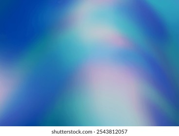 Light BLUE vector abstract blurred template. Colorful abstract illustration with gradient. Brand new design for your business.