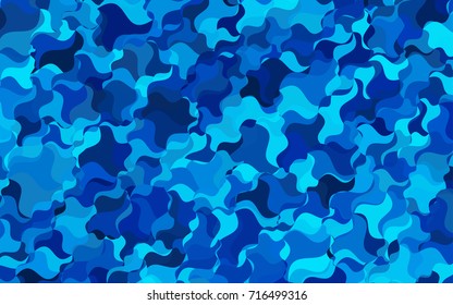Light BLUE vector abstract blurred background. Glitter abstract illustration with wry lines. The elegant pattern can be used as part of a brand book.