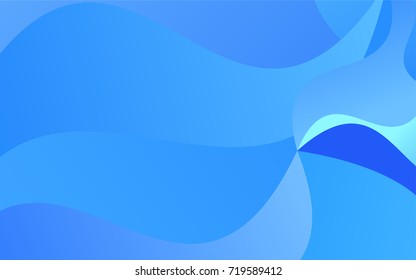 Fondo borroso abstracto del Vector AZUL claro. Ilustración brillante, que consiste en líneas borrosas. El patrón texturizado se puede utilizar para el fondo.