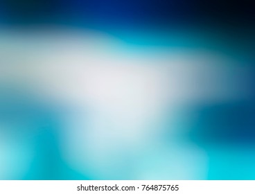 Light BLUE vector abstract blurred template. A vague abstract illustration with gradient. Brand-new style for your business design.