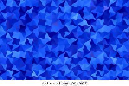 Light BLUE vector abstract blurred pattern. Glitter abstract illustration with wry lines. The pattern of blurred lines for your business design.