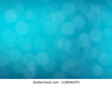 Light BLUE vector abstract bokeh pattern. An elegant bright illustration with gradient. A completely new template for your design.