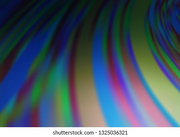 Light BLUE vector abstract bokeh pattern. Colorful illustration in blurry style with gradient. The background for your creative designs.