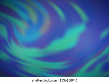 Light BLUE vector abstract bokeh pattern. Modern geometrical abstract illustration with gradient. The elegant pattern for brand book.