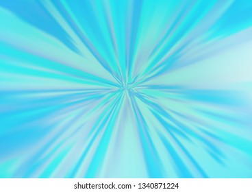 Light BLUE vector abstract bokeh pattern. Colorful abstract illustration with gradient. The template can be used for your brand book.