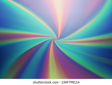 Light BLUE vector abstract bokeh pattern. A vague abstract illustration with gradient. The blurred design can be used for your web site.