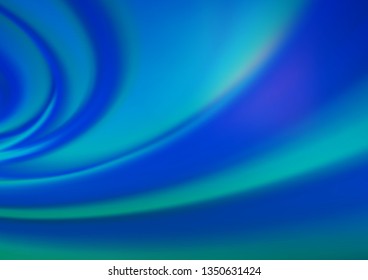 Light BLUE vector abstract bokeh pattern. Creative illustration in halftone style with gradient. The blurred design can be used for your web site.