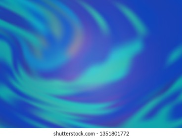 Light BLUE vector abstract bokeh pattern. Modern geometrical abstract illustration with gradient. The template can be used for your brand book.