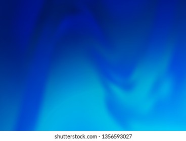 Light BLUE vector abstract bokeh pattern. Modern geometrical abstract illustration with gradient. The template for backgrounds of cell phones.