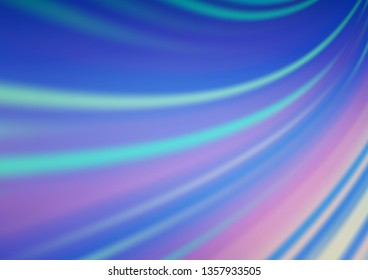 Light BLUE vector abstract bokeh pattern. Glitter abstract illustration with an elegant design. Brand new style for your business design.