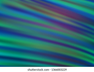 Light BLUE vector abstract bokeh pattern. Modern geometrical abstract illustration with gradient. The template for backgrounds of cell phones.