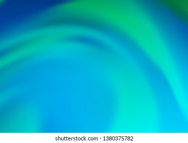 Light BLUE vector abstract bokeh pattern. Creative illustration in halftone style with gradient. Brand new design for your business.