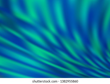 Light BLUE vector abstract bokeh pattern. Modern geometrical abstract illustration with gradient. A completely new design for your business.
