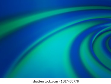 Light BLUE vector abstract bokeh pattern. Creative illustration in halftone style with gradient. The template for backgrounds of cell phones.