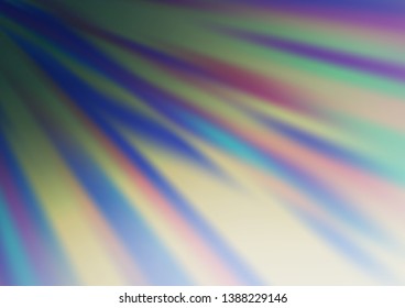 Light BLUE vector abstract bokeh pattern. Colorful illustration in blurry style with gradient. Brand new style for your business design.