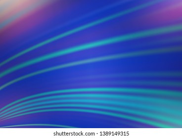 Light BLUE vector abstract bokeh pattern. Creative illustration in halftone style with gradient. Brand new style for your business design.