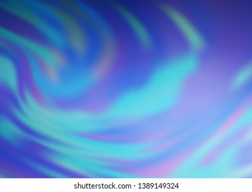 Light BLUE vector abstract bokeh pattern. Colorful illustration in abstract style with gradient. The template can be used for your brand book.