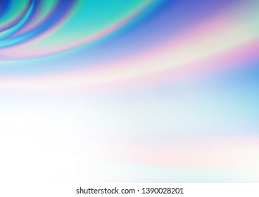 Light BLUE vector abstract bokeh pattern. An elegant bright illustration with gradient. A new texture for your design.