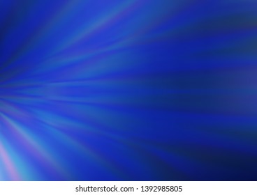 Light BLUE vector abstract bokeh pattern. Modern geometrical abstract illustration with gradient. The best blurred design for your business.