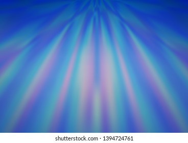Light BLUE vector abstract bokeh pattern. Colorful illustration in blurry style with gradient. The blurred design can be used for your web site.