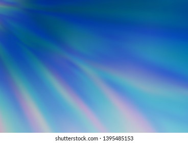 Light BLUE vector abstract bokeh pattern. Colorful illustration in blurry style with gradient. Brand new design for your business.