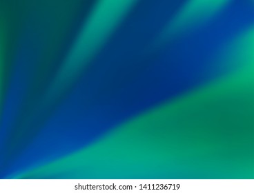 Light BLUE vector abstract bokeh pattern. Shining colorful illustration in a Brand new style. The template can be used for your brand book.