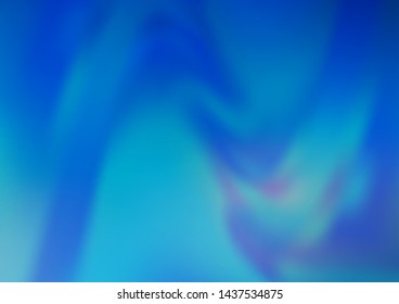 Light BLUE vector abstract bokeh pattern. A completely new color illustration in a bokeh style. The template for backgrounds of cell phones.