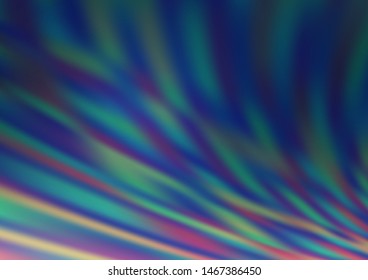 Light BLUE vector abstract bokeh pattern. Colorful abstract illustration with gradient. The blurred design can be used for your web site.