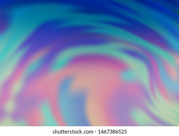 Light BLUE vector abstract bokeh pattern. A vague abstract illustration with gradient. A new texture for your design.