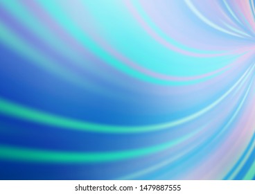 Light BLUE vector abstract bokeh pattern. Creative illustration in halftone style with gradient. The background for your creative designs.