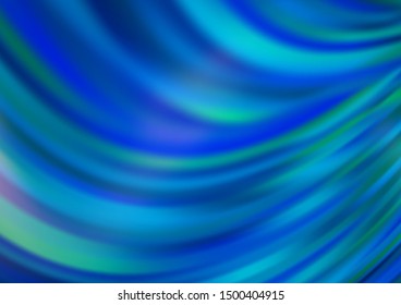 Light BLUE vector abstract bokeh pattern. Colorful illustration in blurry style with gradient. The best blurred design for your business.