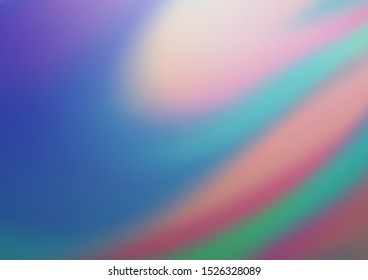 Light BLUE vector abstract bokeh pattern. Colorful illustration in blurry style with gradient. A completely new design for your business.