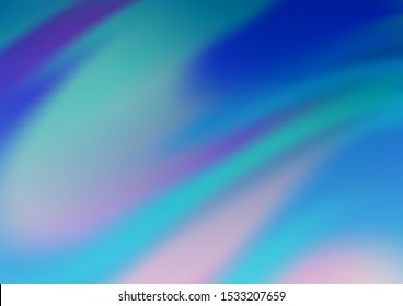 Light BLUE vector abstract bokeh pattern. Creative illustration in halftone style with gradient. The elegant pattern for brand book.