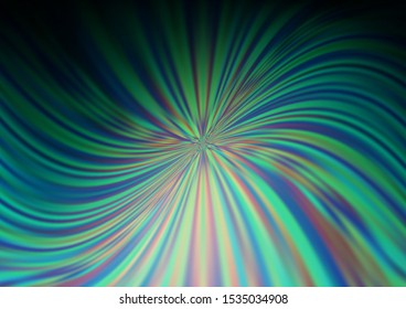 Light BLUE vector abstract bokeh pattern. Modern geometrical abstract illustration with gradient. Brand new style for your business design.