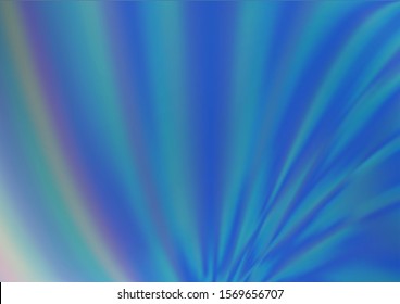 Light BLUE vector abstract bokeh pattern. A vague abstract illustration with gradient. The best blurred design for your business.