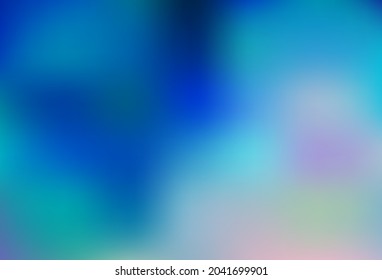 Light BLUE vector abstract bokeh pattern. A vague abstract illustration with gradient. Brand new design for your business.