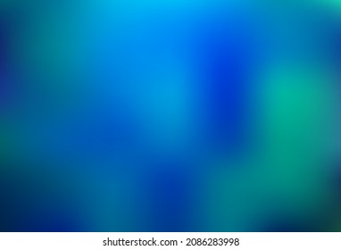 Light BLUE vector abstract bokeh pattern. Modern abstract illustration with gradient. Best blurred design for your business.