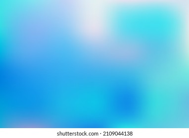Light BLUE vector abstract bokeh pattern. Colorful illustration in blurry style with gradient. Simple design for your business.