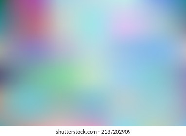 Patrón de bokeh abstracto del vector BLUE claro. Ilustración abstracta moderna con gradiente. Plantilla totalmente nueva para su diseño.