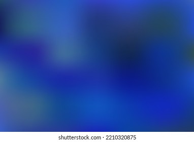 Light BLUE vector abstract bokeh pattern. Colorful illustration in blurry style with gradient. Brand new style for your business design.