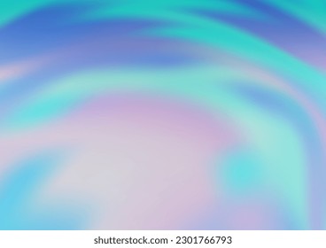 Patrón de bokeh abstracto del vector BLUE claro. Ilustración abstracta brillante con un diseño elegante. Nuevo estilo para su diseño de negocio.