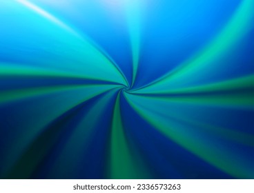 Patrón de bokeh abstracto del vector BLUE claro. Ilustración colorida en estilo abstracto con gradiente. Una plantilla completamente nueva para su diseño.