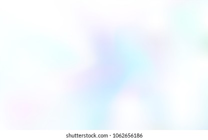 Light BLUE vector abstract bright template. A vague abstract illustration with gradient. The completely new template can be used for your brand book.